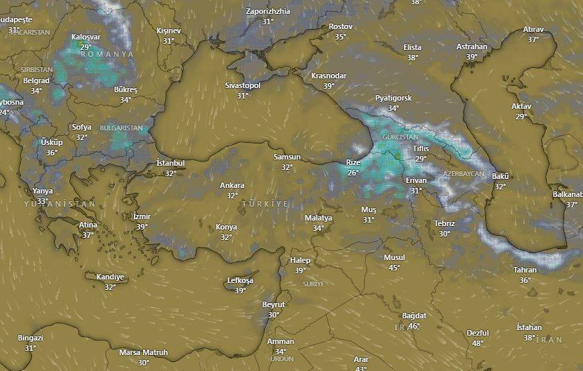 Meteoroloji gün verip 5 ili uyardı! Kuvvetli sağanak vuracak 7